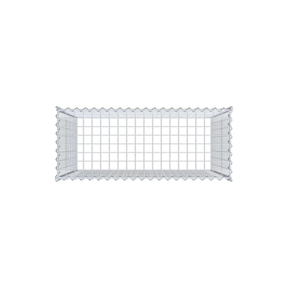 Gavión complementario tipo 3 100 cm x 90 cm x 40 cm (L x A x P), malla 5 cm x 5 cm, espiral