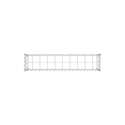 Gabbione aggiuntivo tipo 3 100 cm x 30 cm x 20 cm (L x A x P), maglia 10 cm x 10 cm, spirale
