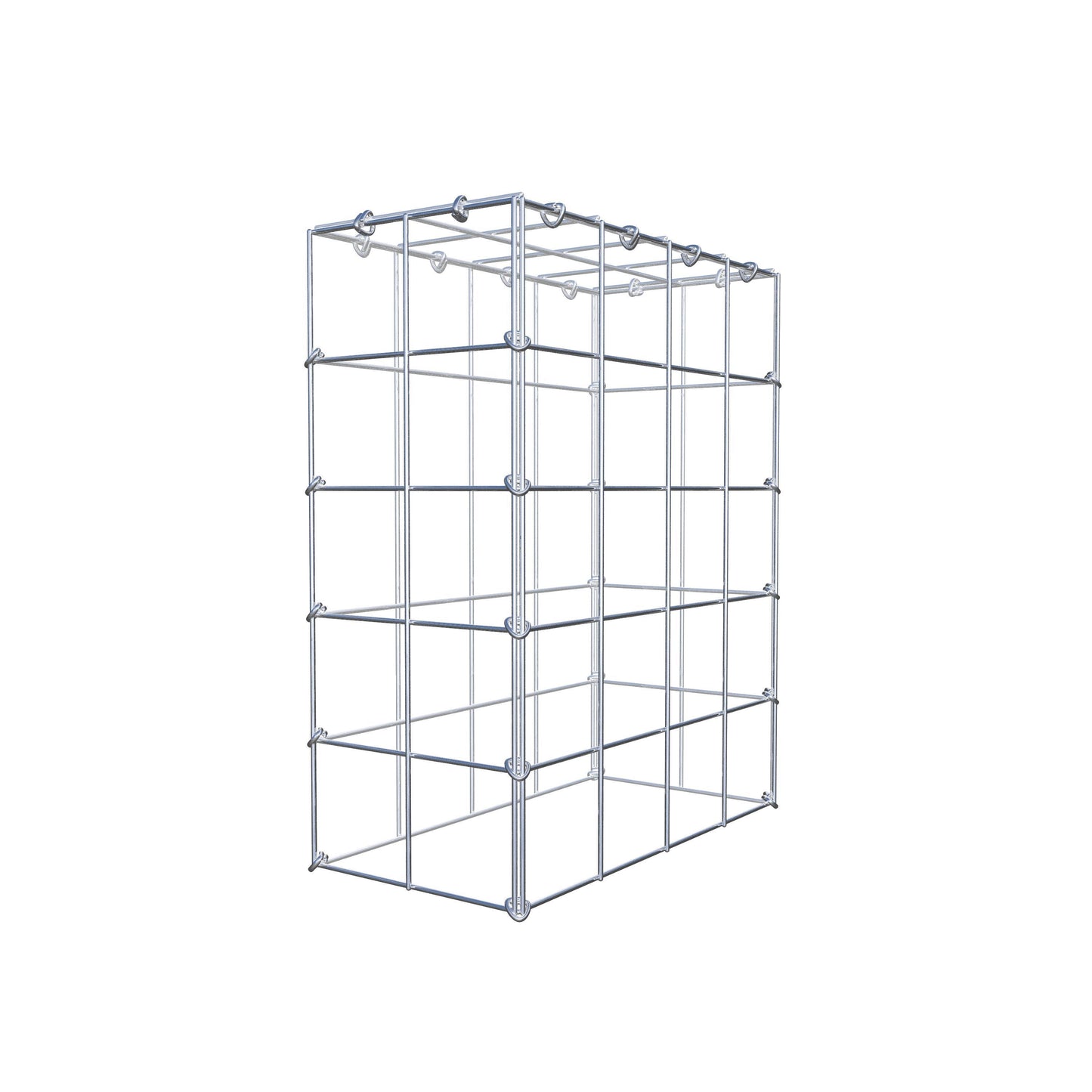 Pila adicional tipo 3 50 cm x 40 cm x 20 cm (L x A x P), malla 10 cm x 10 cm, anillo en C