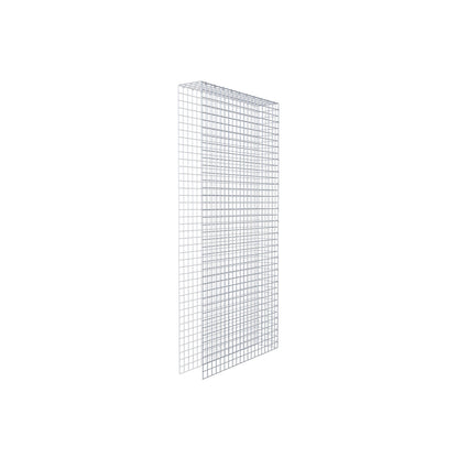 Extra gabion typ 4 200 cm x 100 cm x 20 cm (L x H x D), maskstorlek 5 cm x 5 cm, C-ring