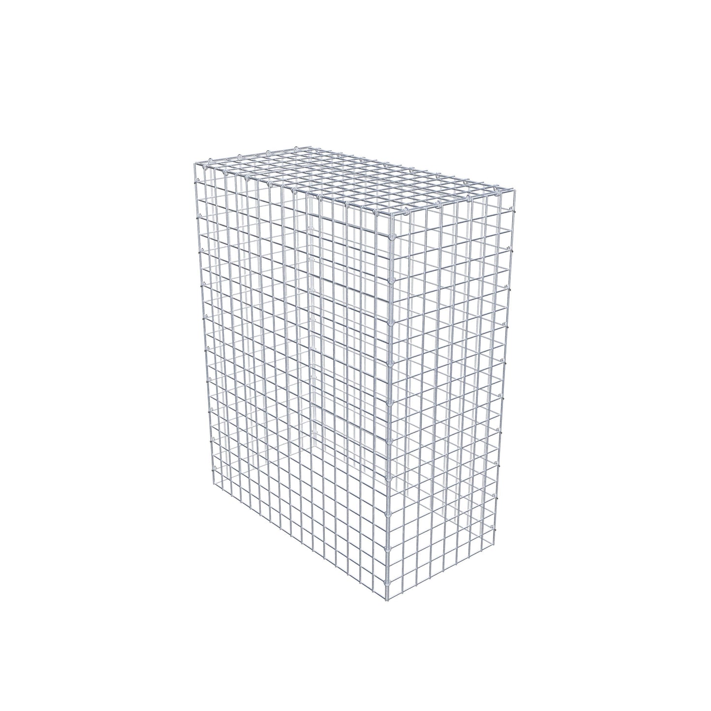 Gavión complementario de tipo 3 100 cm x 80 cm x 40 cm (L x A x P), malla 5 cm x 5 cm, anillo en C