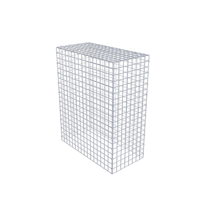 Gavión complementario de tipo 3 100 cm x 80 cm x 40 cm (L x A x P), malla 5 cm x 5 cm, anillo en C