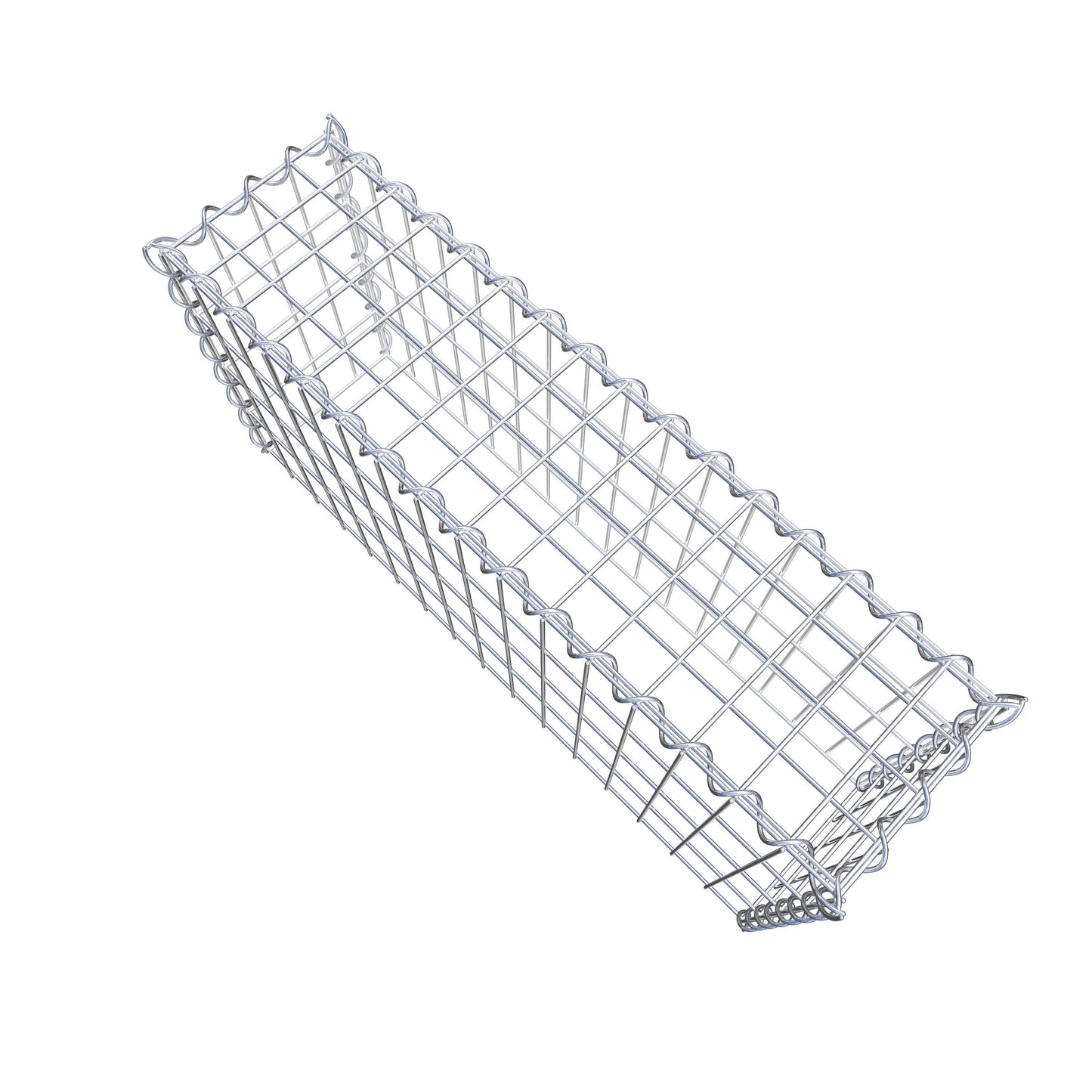 Gavión adicional tipo 3 80 cm x 40 cm x 20 cm (L x A x P), malla 5 cm x 10 cm, en espiral