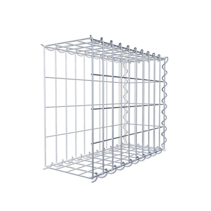 Grown-on gabion type 2 50 cm x 40 cm x 20 cm (L x H x D), mesh size 5 cm x 10 cm, spiral