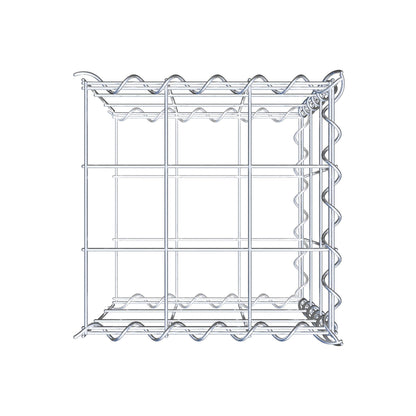 Gavión adicional tipo 2 30 cm x 30 cm x 30 cm (L x A x P), malla 10 cm x 10 cm, en espiral