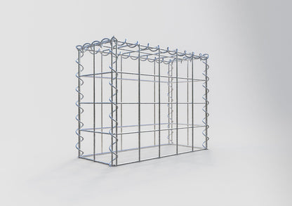 Gavión adicional tipo 3 50 cm x 40 cm x 20 cm (L x A x P), malla 10 cm x 10 cm, en espiral
