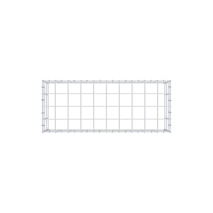 Monteret gabion type 3 100 cm x 30 cm x 40 cm (L x H x D), maskestørrelse 10 cm x 10 cm, C-ring