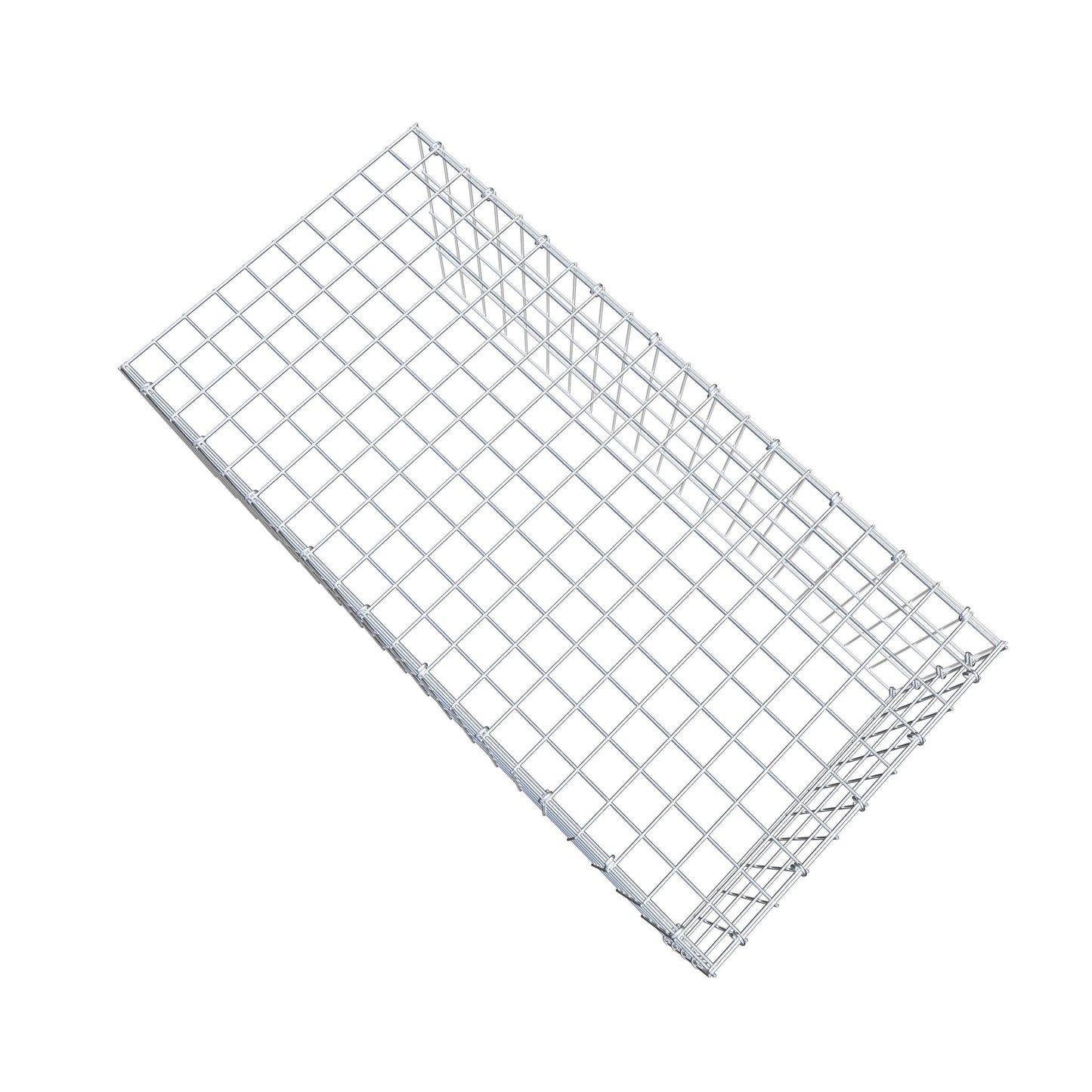 Pila adicional tipo 4 100 cm x 40 cm x 50 cm (L x A x P), malla 5 cm x 10 cm, anillo en C