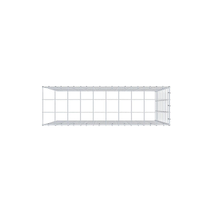 Anbaugabione Typ 4 100 cm x 90 cm x 30 cm (L x H x T), Maschenweite 10 cm x 10 cm, C-Ring