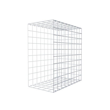 Gavión complementario de tipo 2 100 cm x 90 cm x 50 cm (L x A x P), malla 10 cm x 10 cm, anillo en C