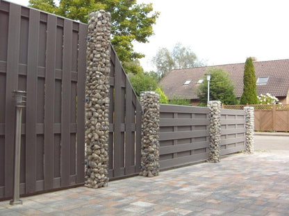 Gabion column 22 x 22 cm MW 5 x 5 cm square