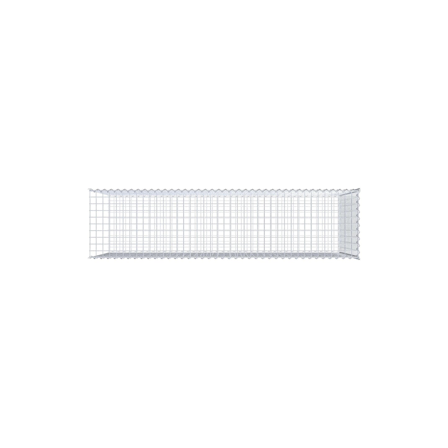 Gavión complementario tipo 2 200 cm x 100 cm x 50 cm (L x A x P), malla 5 cm x 5 cm, espiral
