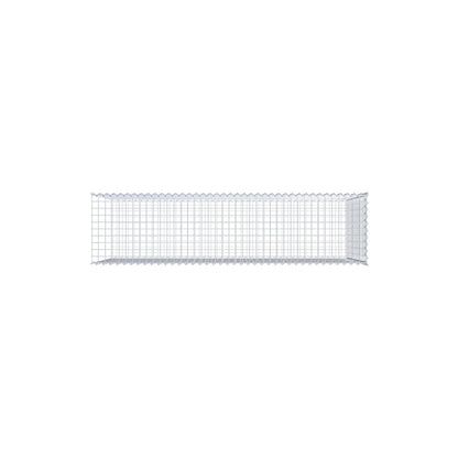 Gavión complementario tipo 2 200 cm x 100 cm x 50 cm (L x A x P), malla 5 cm x 5 cm, espiral