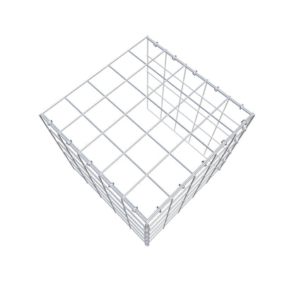 Fourche rapportée type 4 50 cm x 50 cm x 50 cm (L x H x P), mailles 10 cm x 10 cm, anneau C