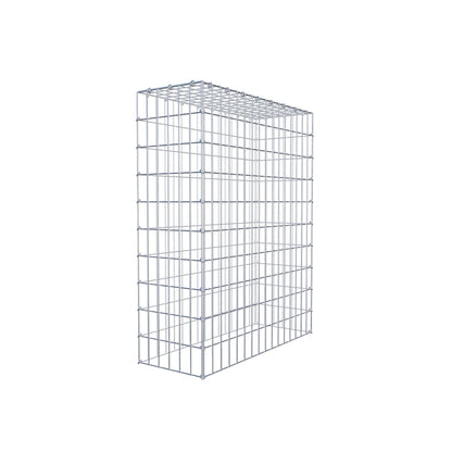 Fourche rapportée type 3 100 cm x 80 cm x 30 cm (L x H x P), mailles 5 cm x 10 cm, anneau C