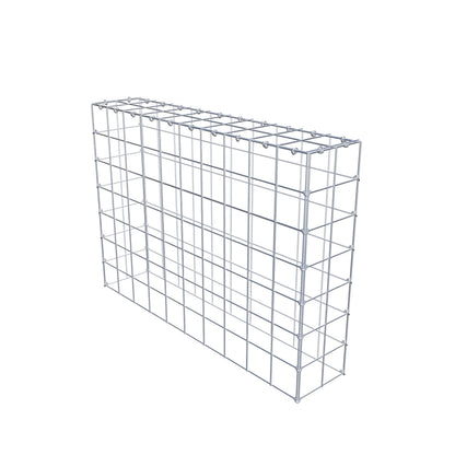 Gavión complementario de tipo 3 100 cm x 70 cm x 20 cm (L x A x P), malla 10 cm x 10 cm, anillo en C