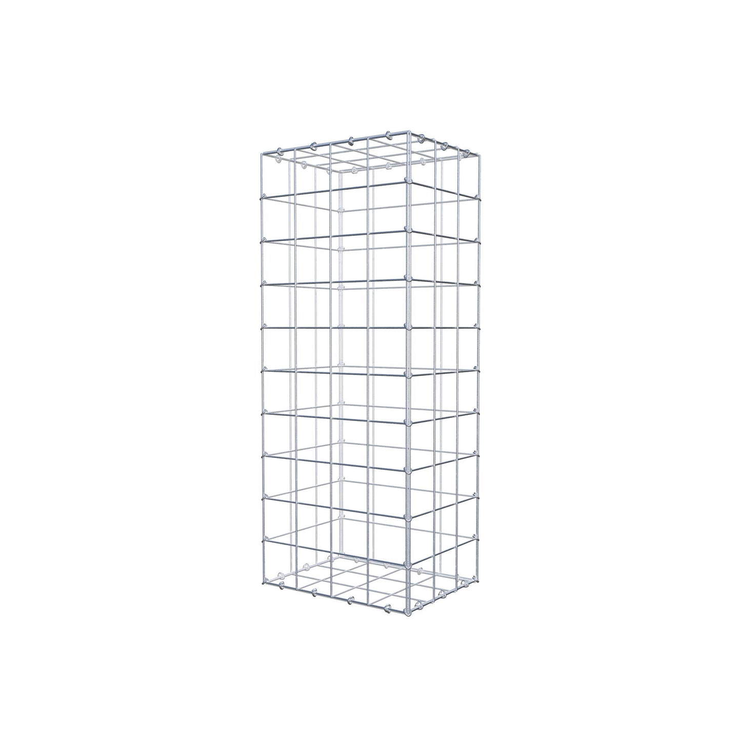 Schanskorf 100 cm x 30 cm x 40 cm (L x H x D), maaswijdte 10 cm x 10 cm, C-ring