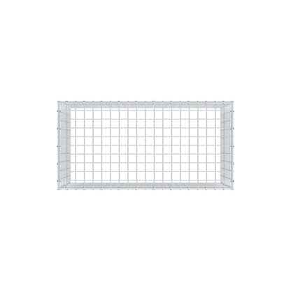 Fourche rapportée type 3 100 cm x 50 cm x 50 cm (L x H x P), mailles 5 cm x 5 cm, anneau C