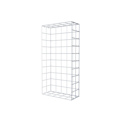 Anbaugabione Typ 2 100 cm x 20 cm x 50 cm (L x H x T), Maschenweite 10 cm x 10 cm, C-Ring