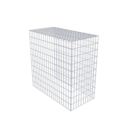 Gavión adicional tipo 4 100 cm x 100 cm x 50 cm (L x A x P), malla 5 cm x 10 cm, anillo en C