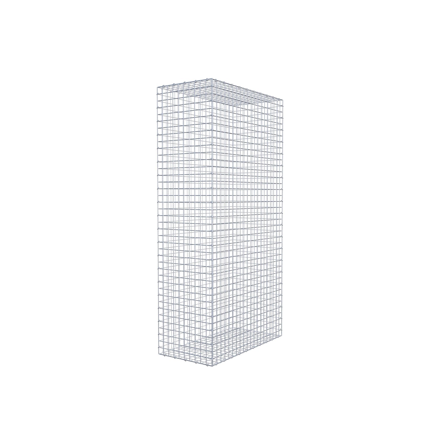 Gabion 200 cm x 100 cm x 50 cm (L x H x D), maskestørrelse 5 cm x 5 cm, C-ring
