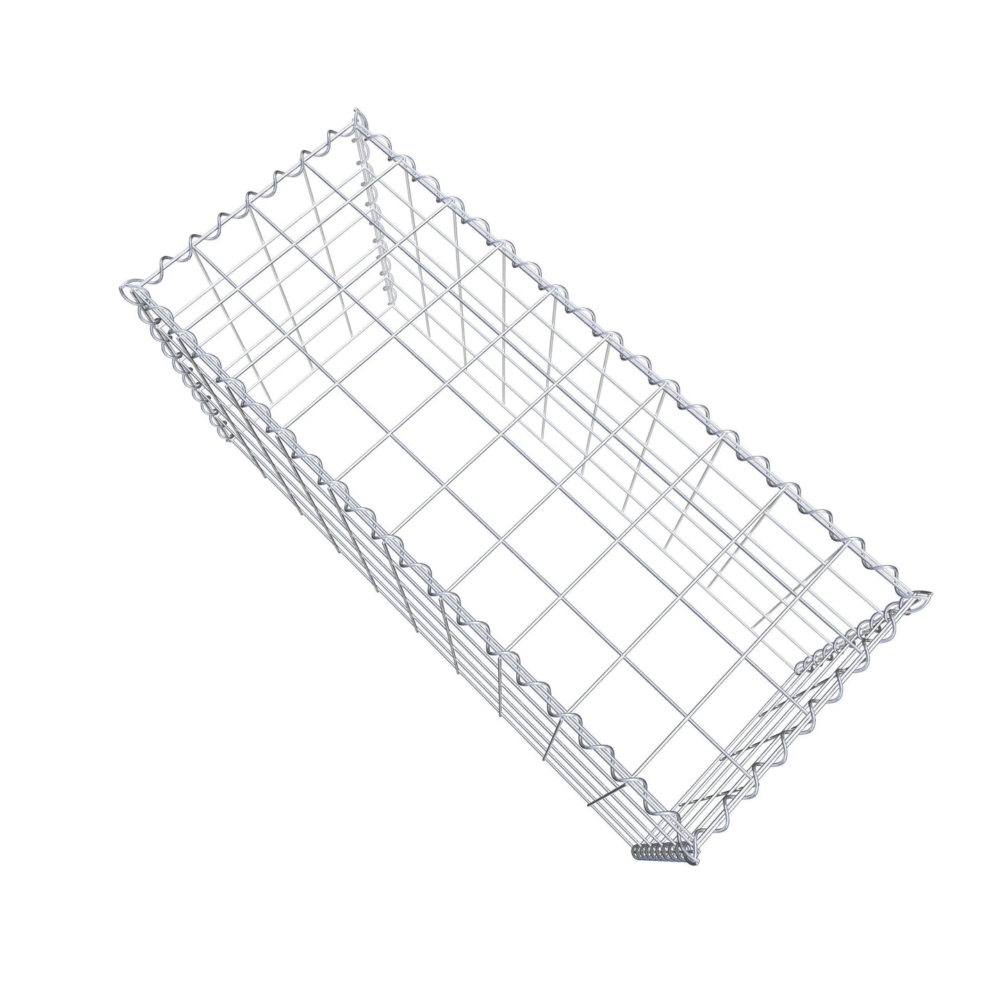 Gavión complementario tipo 3 100 cm x 50 cm x 40 cm (L x A x P), malla 10 cm x 10 cm, espiral