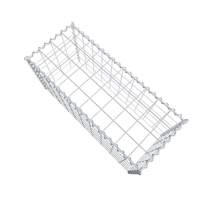 Gavión complementario tipo 3 100 cm x 50 cm x 40 cm (L x A x P), malla 10 cm x 10 cm, espiral