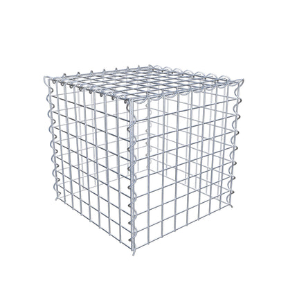 Gabbione aggiuntivo tipo 3 40 cm x 40 cm x 40 cm (L x H x P), dimensione maglia 5 cm x 5 cm, a spirale
