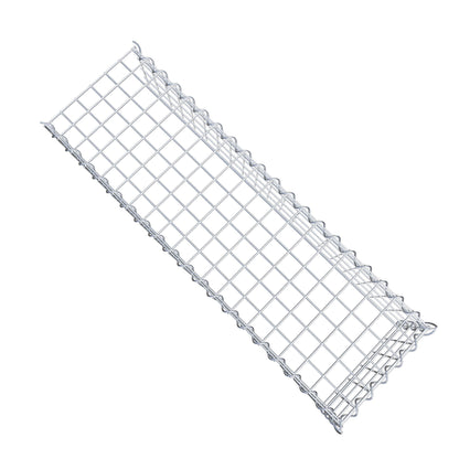 Gavión complementario tipo 4 100 cm x 20 cm x 30 cm (L x A x P), malla 5 cm x 5 cm, espiral