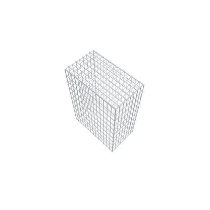 Gabion 100 cm x 70 cm x 40 cm (L x H x P), mailles 5 cm x 10 cm, anneau en C