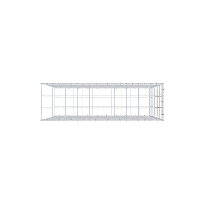 Gabião Tipo 2 100 cm x 90 cm x 30 cm (C x A x P), malhagem 10 cm x 10 cm, anel C