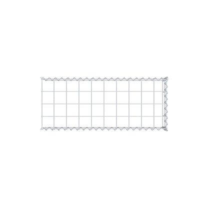Gabbione aggiuntivo tipo 4 100 cm x 20 cm x 40 cm (L x A x P), maglia 10 cm x 10 cm, spirale