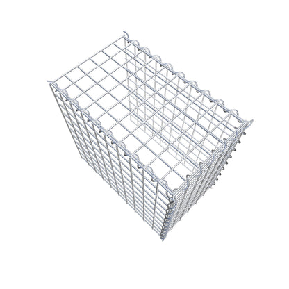 Gavión adicional tipo 4 50 cm x 50 cm x 30 cm (L x A x P), malla 5 cm x 5 cm, en espiral
