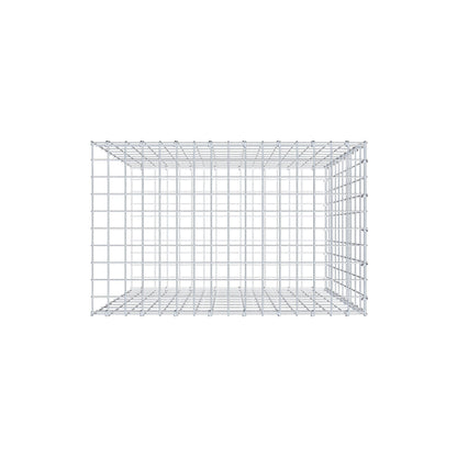 Pila adicional tipo 2 100 cm x 80 cm x 50 cm, malla 5 cm x 10 cm, anillo en C