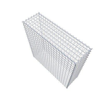Gavión complementario tipo 3 100 cm x 100 cm x 30 cm (L x A x P), malla 5 cm x 5 cm, espiral
