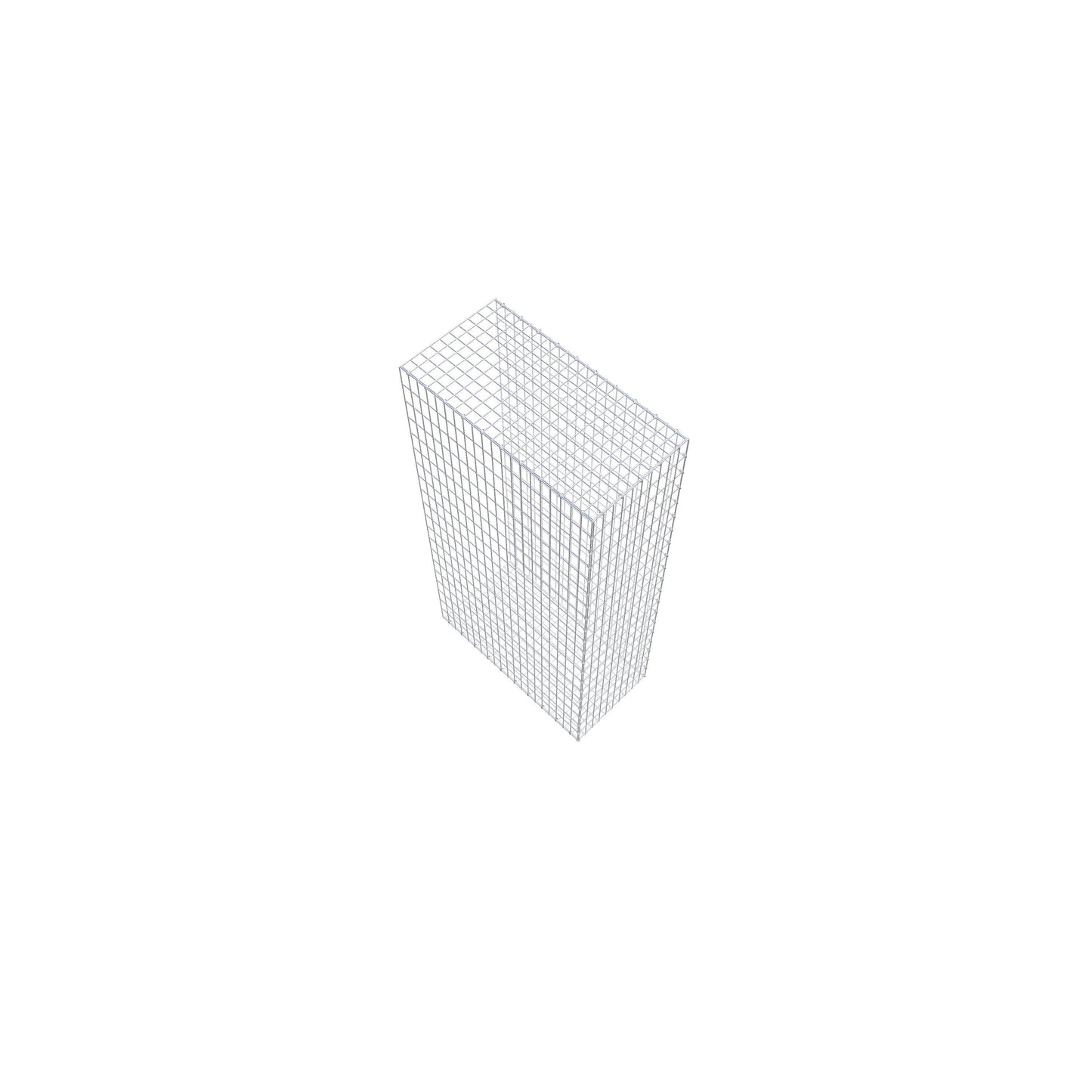 Mounted gabion type 2 200 cm x 100 cm x 50 cm, mesh size 5 cm x 10 cm, C-ring