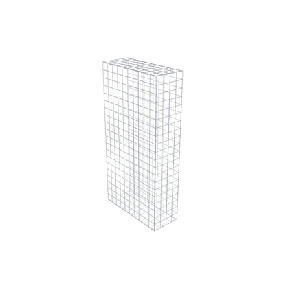 Gabião Tipo 2 200 cm x 100 cm x 40 cm (C x A x P), malhagem 10 cm x 10 cm, anel C
