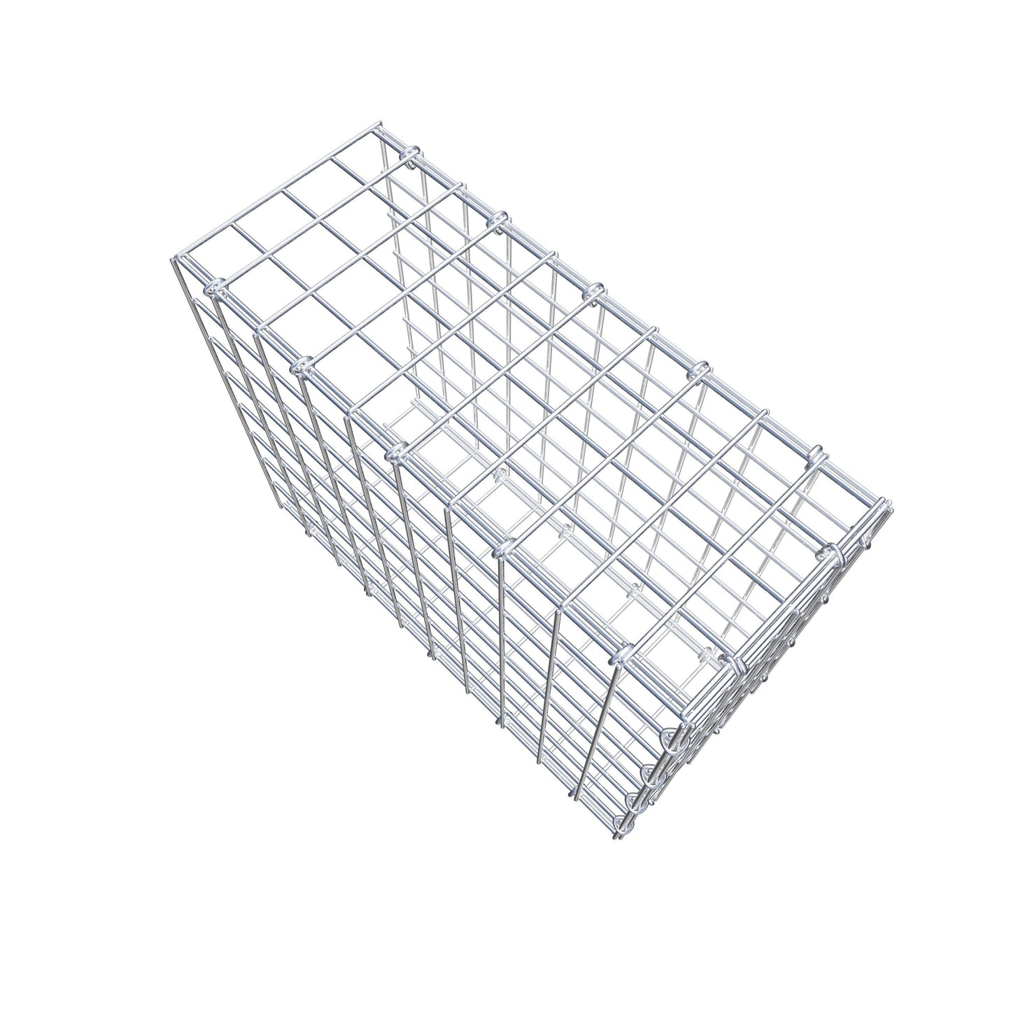Pila adicional tipo 2 50 cm x 40 cm x 20 cm (L x A x P), malla 5 cm x 5 cm, anillo en C