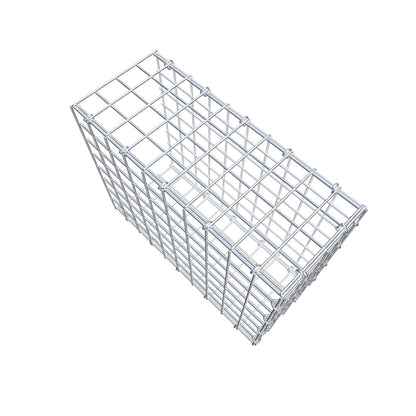 Pila adicional tipo 2 50 cm x 40 cm x 20 cm (L x A x P), malla 5 cm x 5 cm, anillo en C