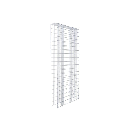 Gavión adicional tipo 4 200 cm x 100 cm x 20 cm (L x A x P), malla 5 cm x 10 cm, anillo en C