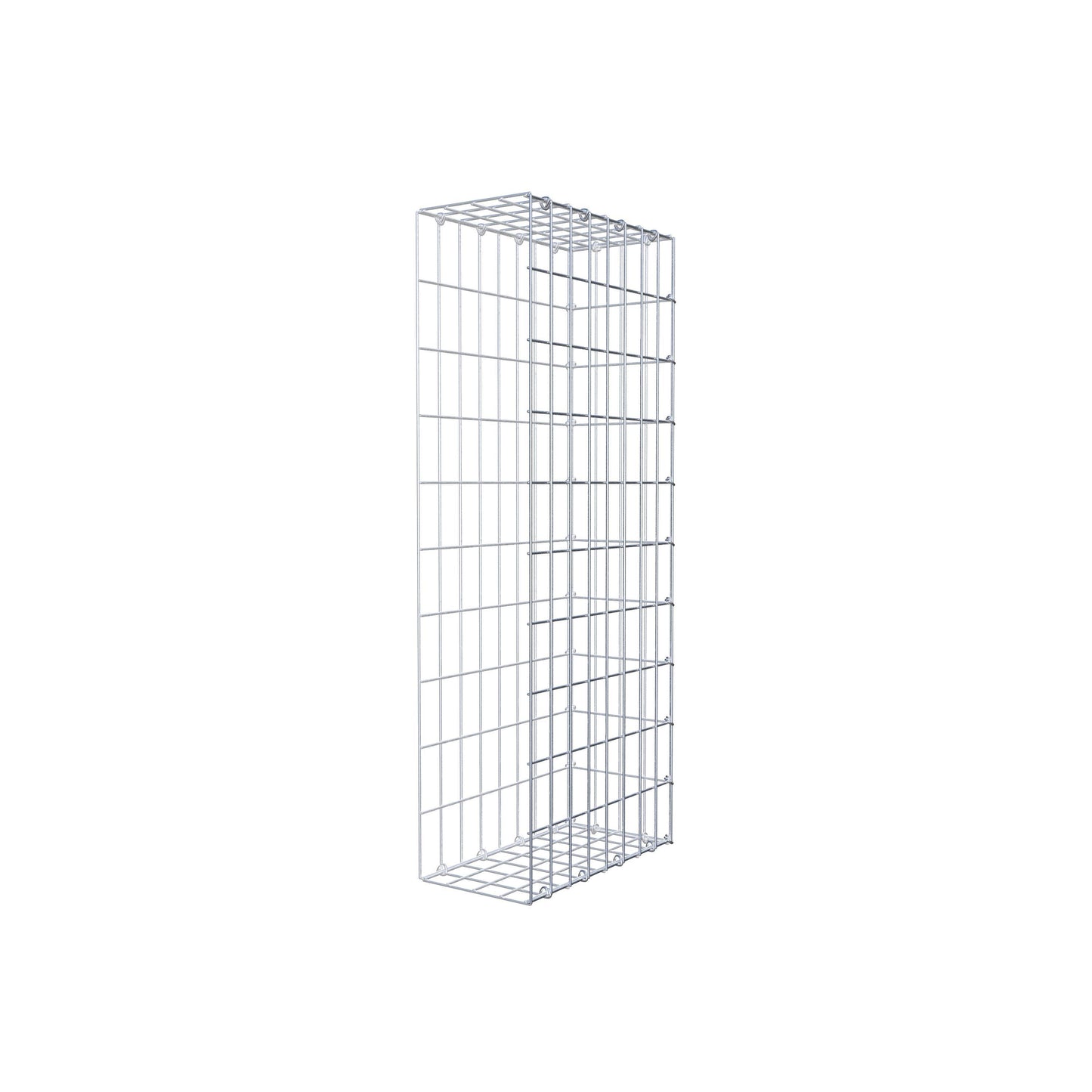 Anbaugabione Typ 2 100 cm x 40 cm x 20 cm, Maschenweite 5 cm x 10 cm, C-Ring
