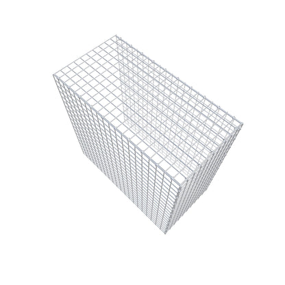 Gavión adicional tipo 4 100 cm x 100 cm x 50 cm (L x A x P), malla 5 cm x 5 cm, anillo en C