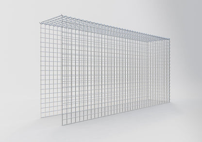 Gavión adicional tipo 4 200 cm x 100 cm x 40 cm (L x A x P), malla 5 cm x 5 cm, en espiral