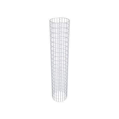 Gabionsøjle ca. 37 cm diameter, 200 cm højde, maskestørrelse 5 cm x 10 cm