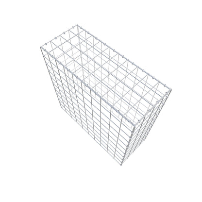 Gavión complementario de tipo 3 100 cm x 100 cm x 40 cm (L x A x P), malla 10 cm x 10 cm, anillo en C
