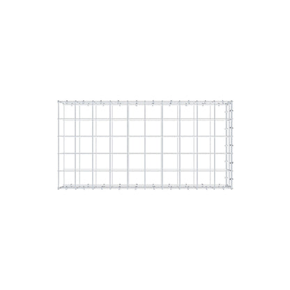 Anbaugabione Typ 2 100 cm x 20 cm x 50 cm (L x H x T), Maschenweite 10 cm x 10 cm, C-Ring