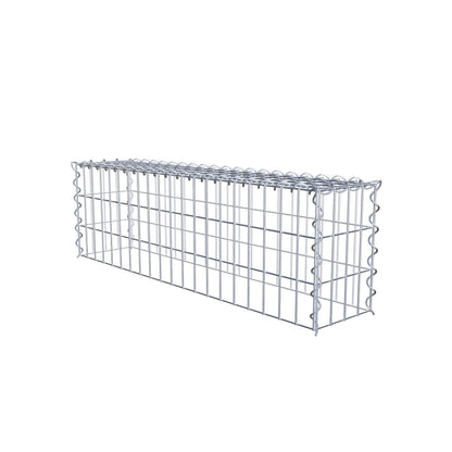 Gabbione aggiuntivo tipo 3 100 cm x 30 cm x 20 cm (L x A x P), maglia 5 cm x 10 cm, spirale
