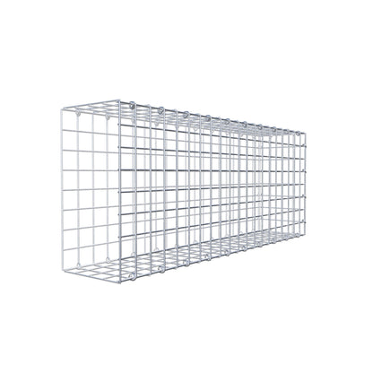 Anbaugabione Typ 2 100 cm x 40 cm x 20 cm (L x H x T), Maschenweite 5 cm x 5 cm, C-Ring