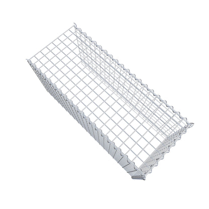 Gabbione aggiuntivo tipo 4 100 cm x 50 cm x 40 cm (L x H x P), dimensione maglia 5 cm x 5 cm, a spirale