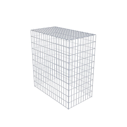 Gavión complementario de tipo 3 100 cm x 90 cm x 50 cm (L x A x P), malla 5 cm x 10 cm, anillo en C